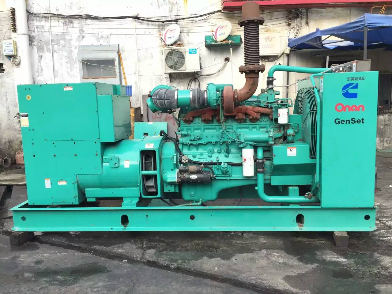 丹徒租赁发电机-柴油发电机不正常冒烟的原因